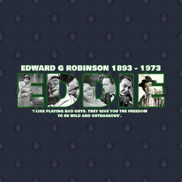 Edward G Robinson  , number one  gangster   , actor , Little Caesar by CS77