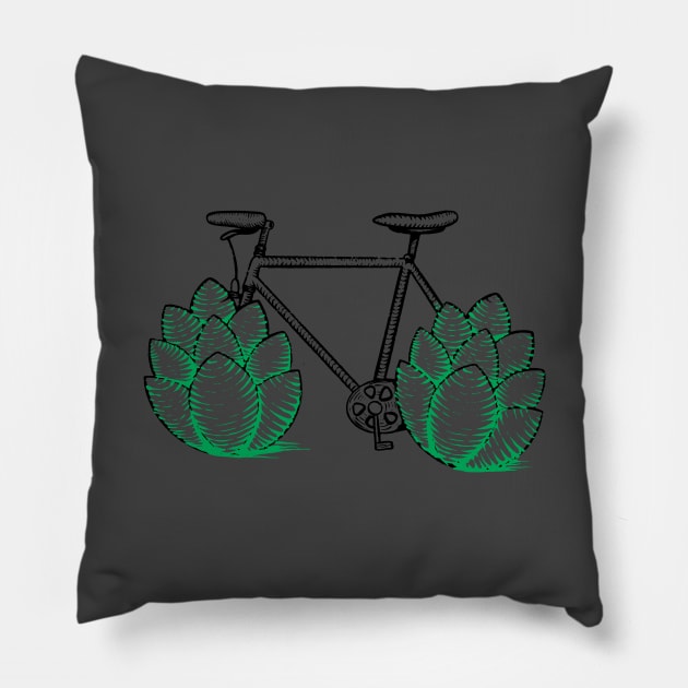 Hop Bicycle Pillow by MimicGaming