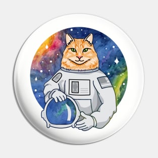 Catstronaut Cat Astronaut Pin