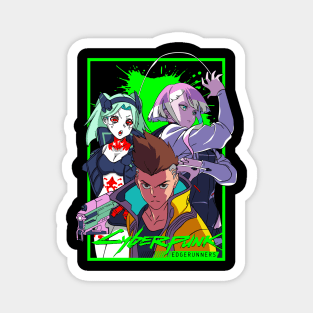 Cyberpunk Edgerunners – Welcome to Night City Magnet