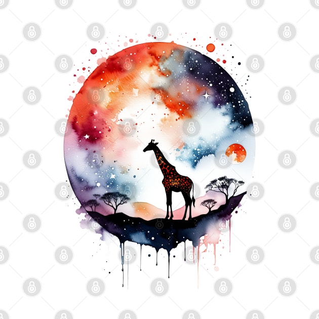 Abstract Cosmic Giraffe by ArtisanEcho