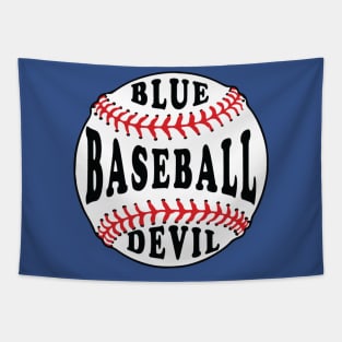 Blue Devil Baseball Tapestry