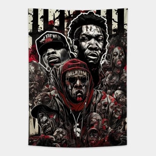 Hip hop Spooky Art style Tapestry