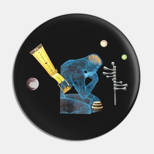 The thinker collage Pin