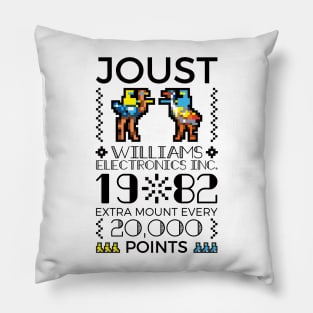 Joust Arcade Design Pillow