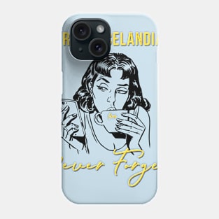 Romancelandia Never Forgets - Yellow Phone Case