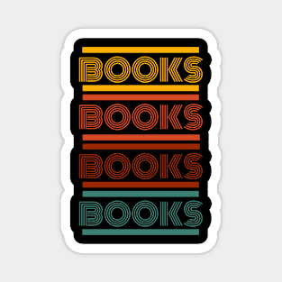 Books Books Books Books Tee Magnet