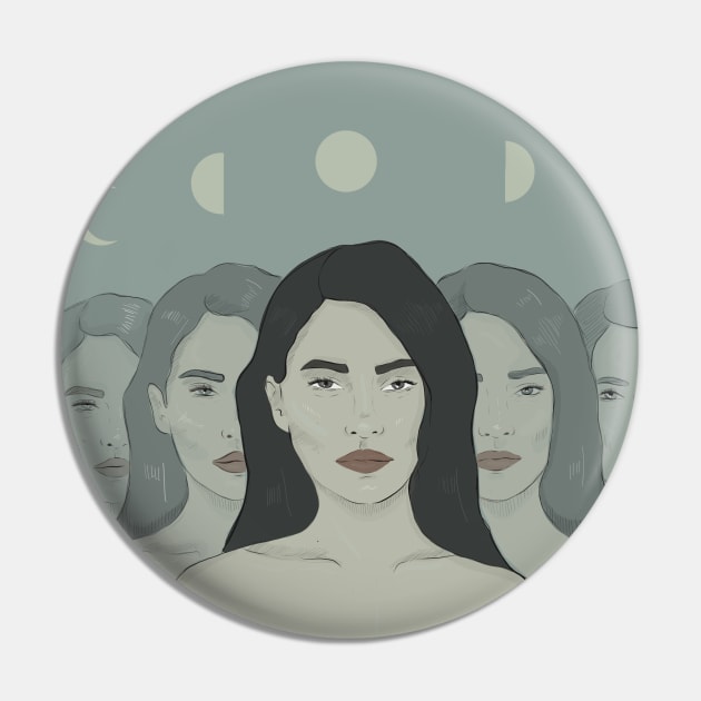 Moon phases Pin by DemoNero