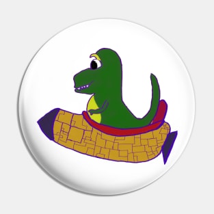 The Dino rocket Pin