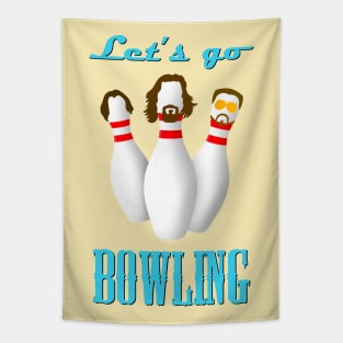 Let’s Go Bowling Tapestry