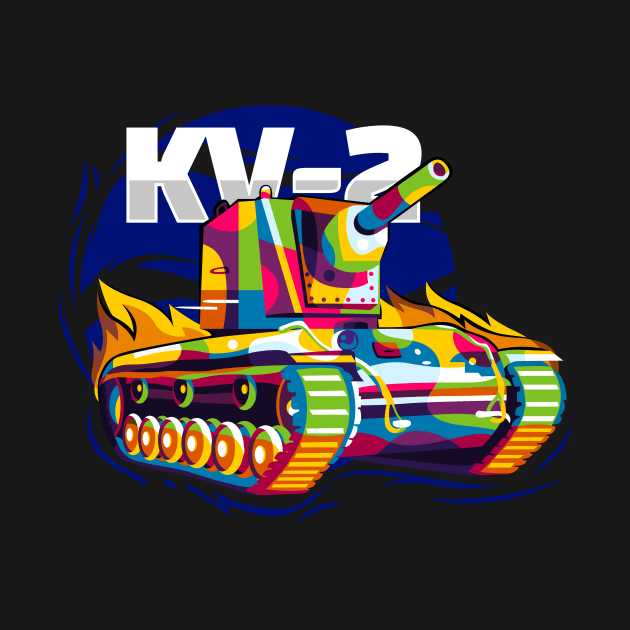 KV-2 Tank aka Smasher by wpaprint