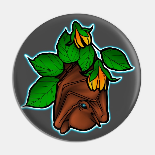 Cute Bat Pin by Inkoholic