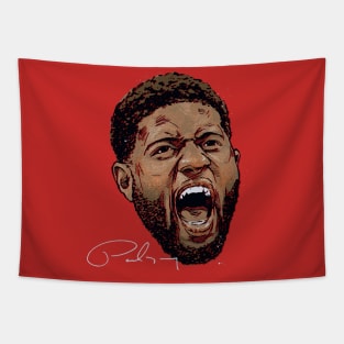 Paul George Los Angeles C Scream Tapestry