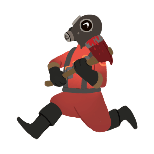 Happy Pyro - TF2 T-Shirt