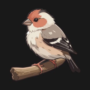 Fluffernut Finch Bird T-Shirt