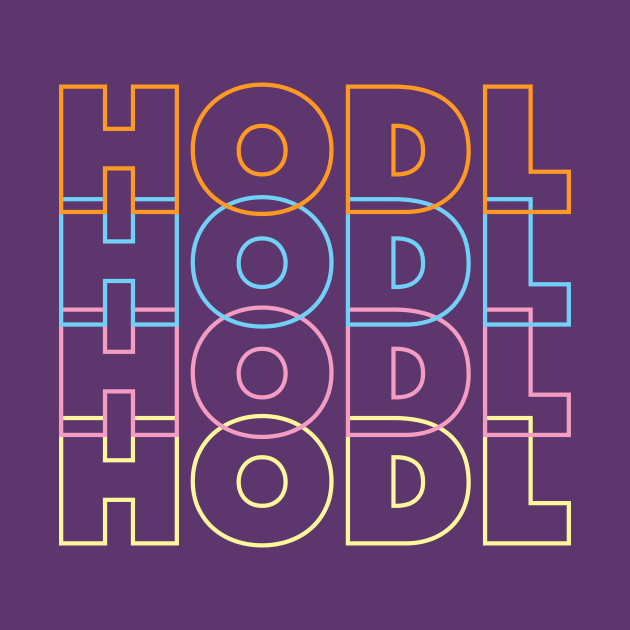 Funky HODL by MyMadMerch