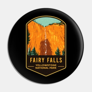 Fairy Falls Yellowstone National Park Pin