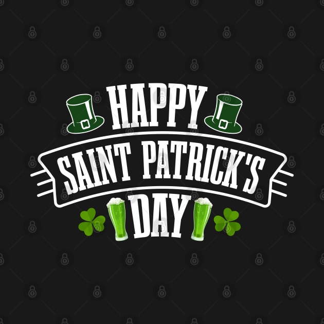 Happy Saint Patrick's Day Tees by GoodyBroCrafts