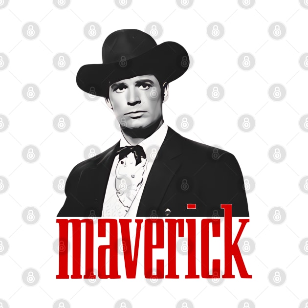 Maverick - James Garner - 50s/60s Tv Western by wildzerouk