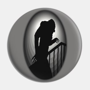 Shadow of Nosferatu (Monochrome) Pin