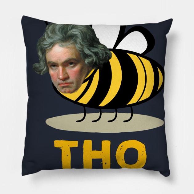 Bee-thoven Pillow by Guastevi