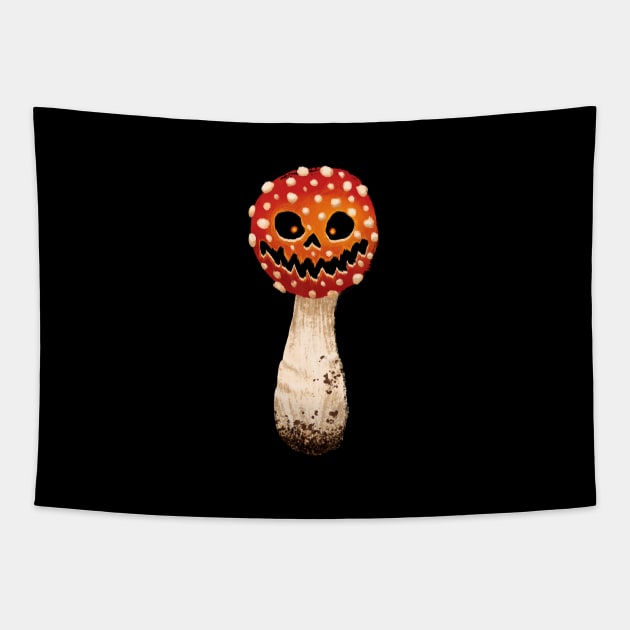 Smiling Shrumpkin Tapestry by braincase