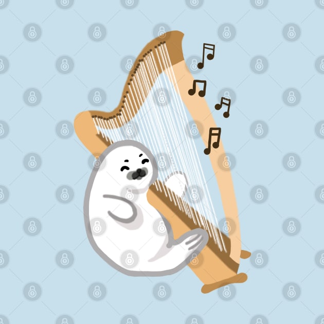 Harp Harp Seal by Artstuffs121