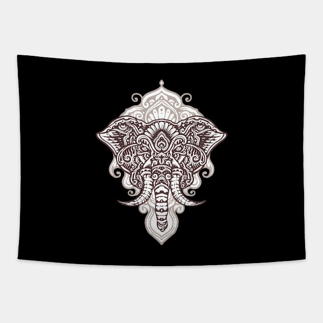 Elephant Tapestry by TambuStore