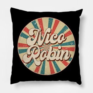 Circle Design Robin Proud Name Birthday Anime Pillow