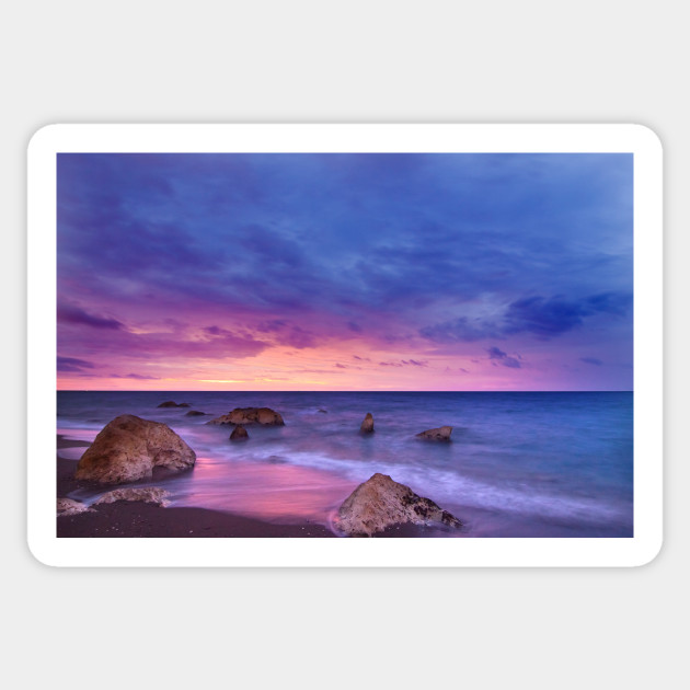 Pink Sunset Beach