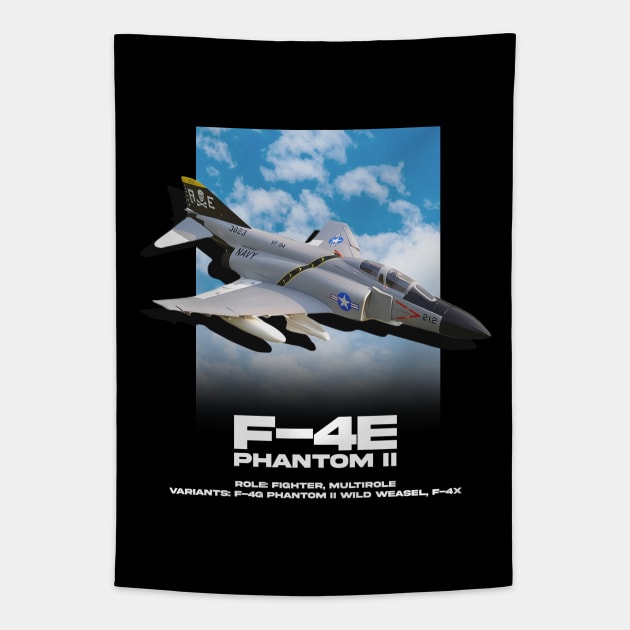 F-4E Phantom II Fighter Tapestry by Distant War