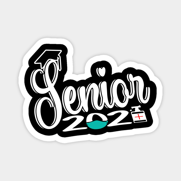 senior 2021 gift idea Magnet by DODG99