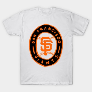 HOT SALE - San Francisco Giants Gigantes Baseball T-Shirt Black Size Small  - 3XL