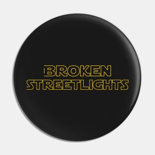 Broken Streetlights Star Pin