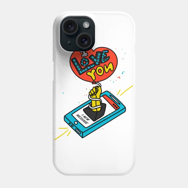 Mother Day Gift - I Love You Mom Phone Case by busines_night