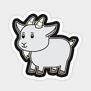 GOAT STICKERS THAT ARE SUPERCUTE Magnet