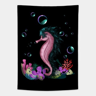 Cute little seahorse Tapestry