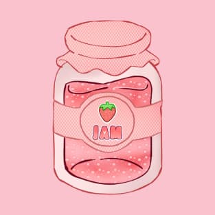 Kawaii Stawberry Jam T-Shirt