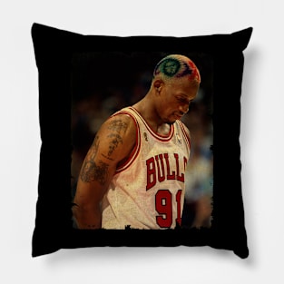 Dennis Rodman - Vintage Design Of Basketball Pillow