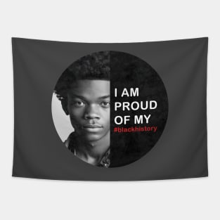 Boy Black History | Black History Month | Black Lives Matter | Juneteenth | Black Pride Tapestry