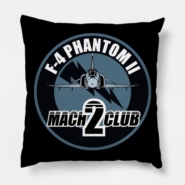 F-4 Phantom II Mach 2 Club Pillow by TCP