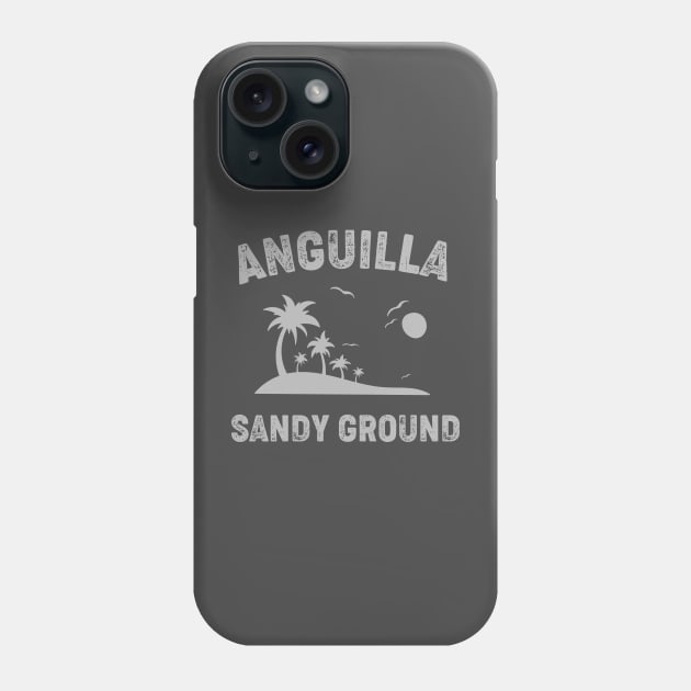 Anguilla Sandy Ground Phone Case by Nicomaja