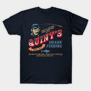 Quint's Shark Fishing - Jaws Adult T-Shirt