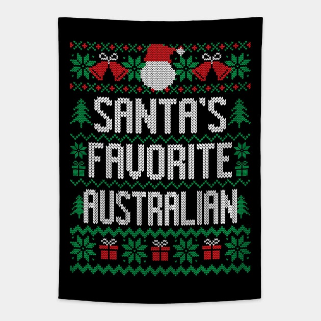 Santa's Favorite Australian Tapestry by Saulene