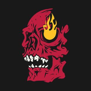 Skull fire T-Shirt