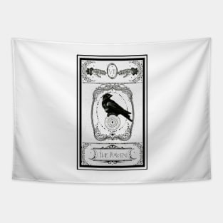 The Raven Tarot Card Tapestry