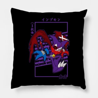 Impmon virus X Pillow