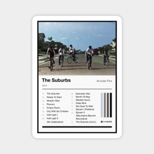 The Suburbs Tracklist Magnet