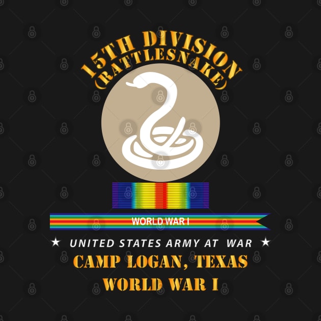 15th Division - Rattlesnake - Camp Logan Tx - WWI by twix123844