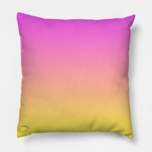 Shades of pink and yellow Pillow